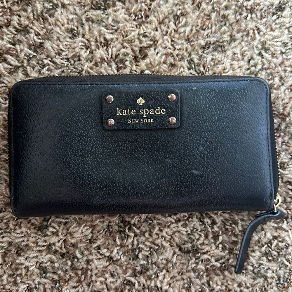 Black Kate Spade Wallet